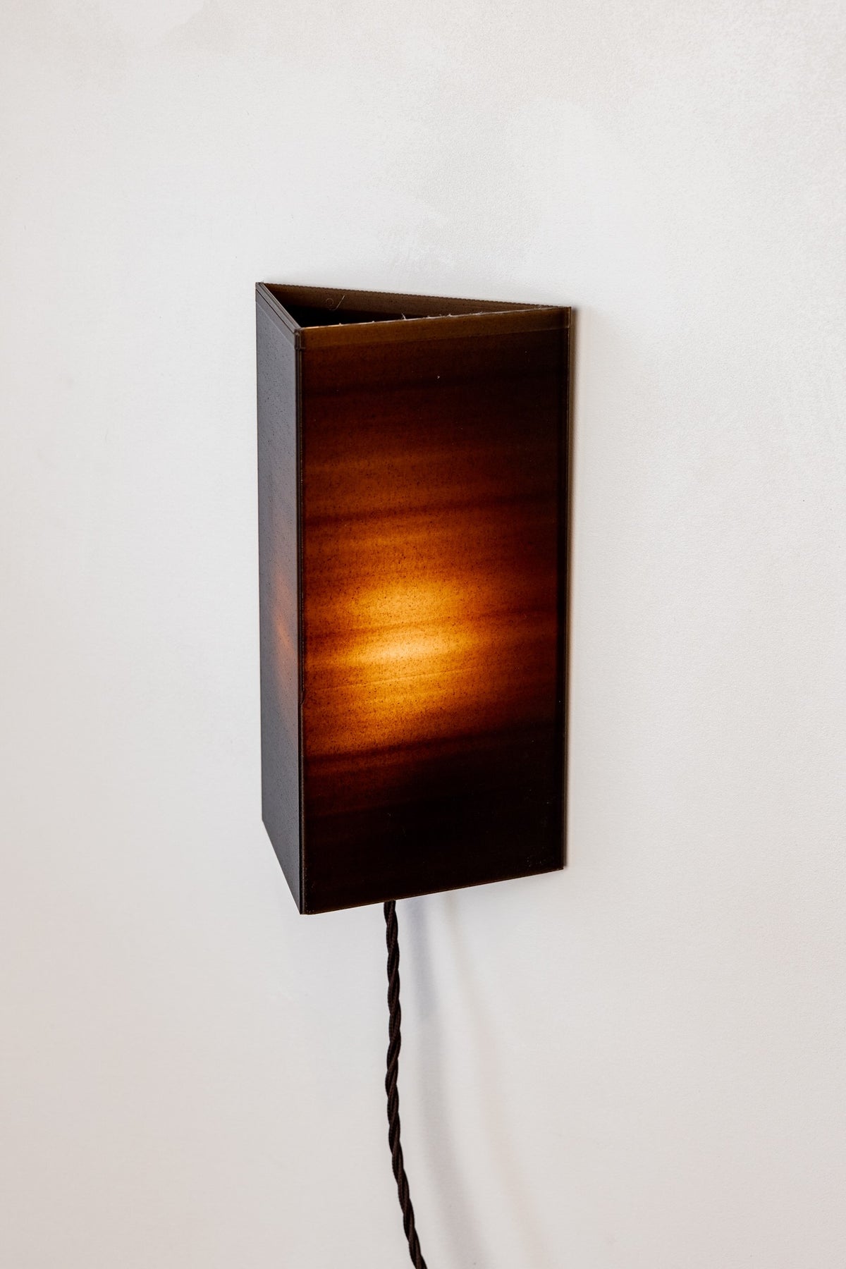 Suki Wall Light - Series 01 (Coffee and Oyster)
